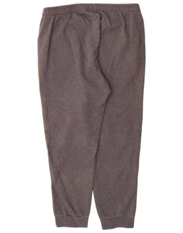 Męskie spodnie dresowe Adidas Joggers XL Szare nakrapiane bawełniane