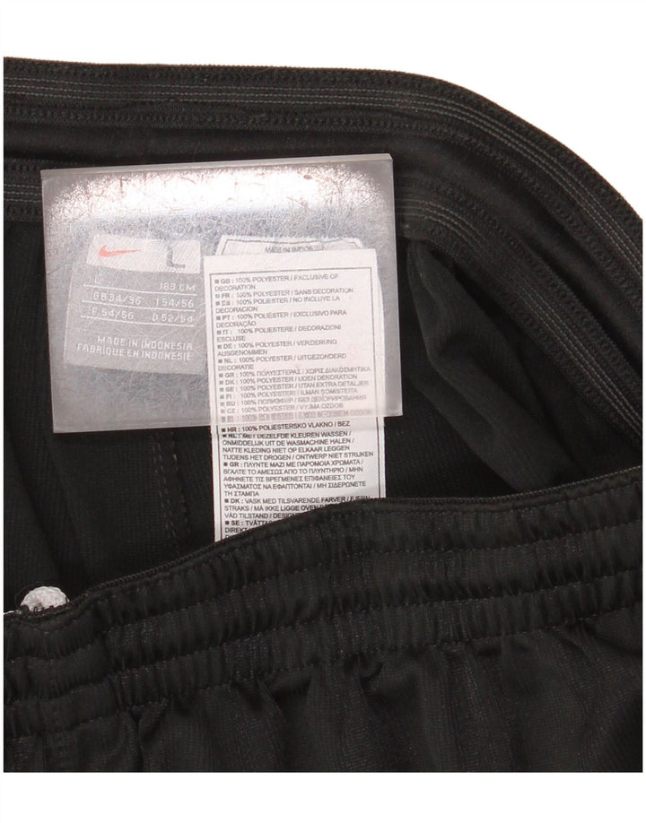 Męskie spodenki sportowe NIKE, duże, czarne, z poliestru