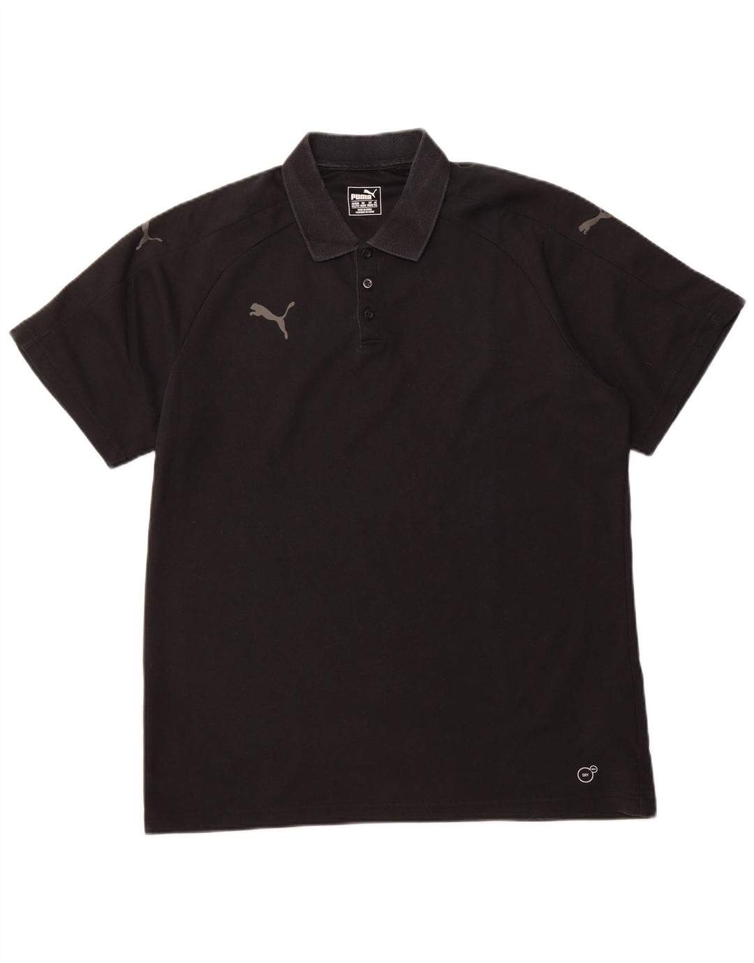 Męska koszulka polo PUMA 2XL, czarna, bawełniana