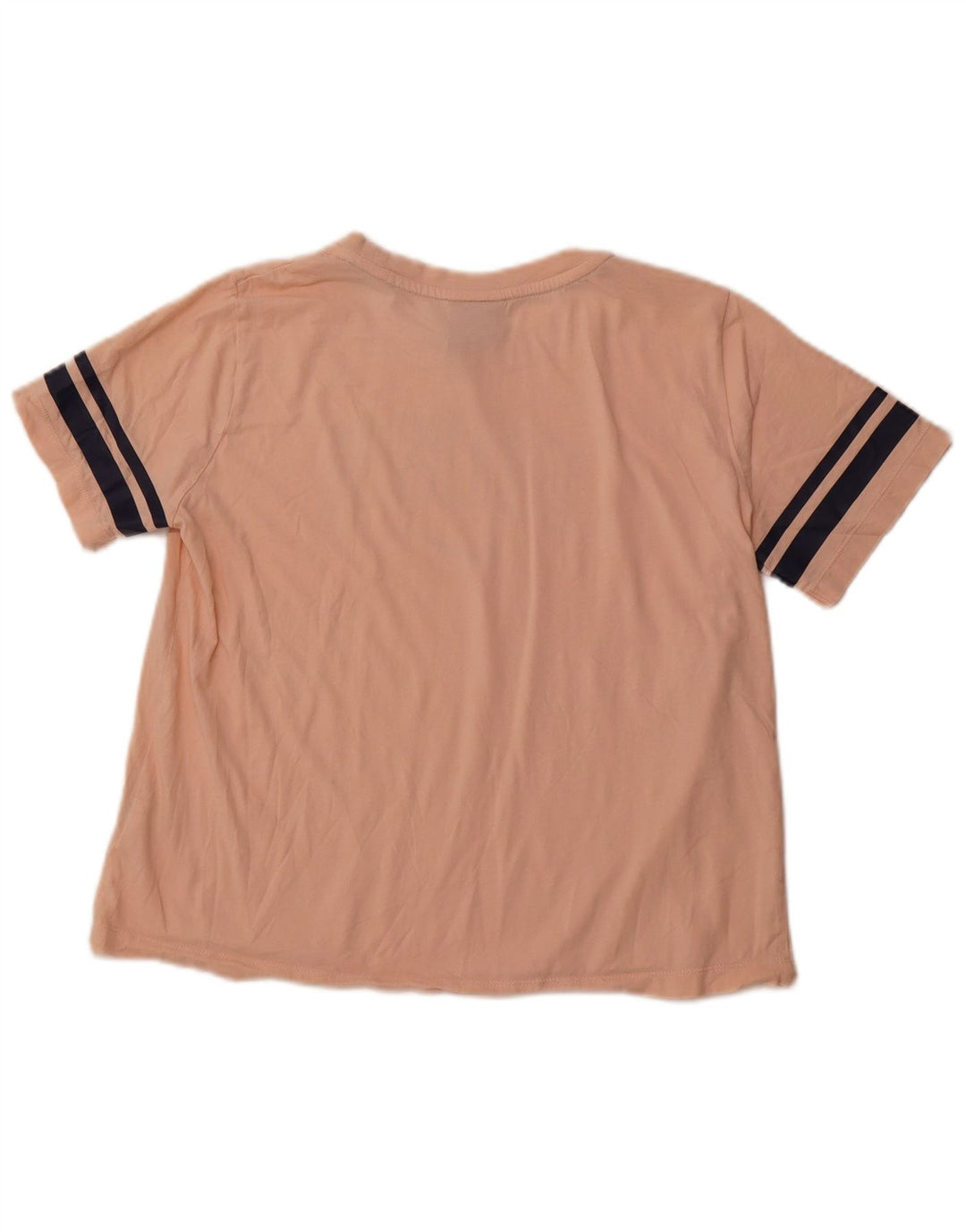 Damska koszulka z grafiką NIKE Top UK 14, duża, różowa, bawełniana