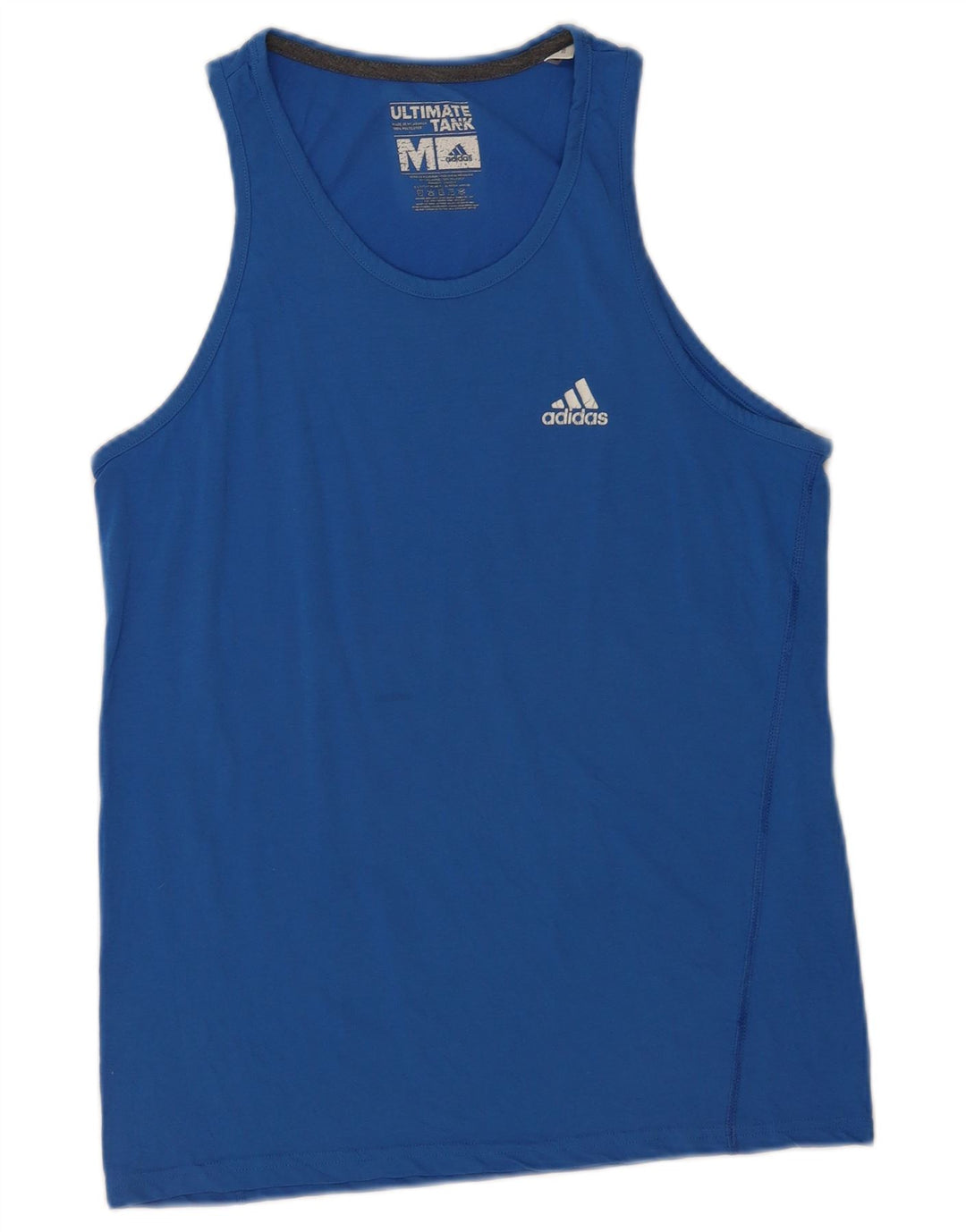 Adidas Męska Kamizelka Top Średni Niebieski Poliester
