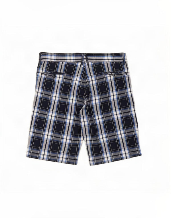 Męskie spodenki chino Jack & Jones XL W36, bawełniana, granatowa krata