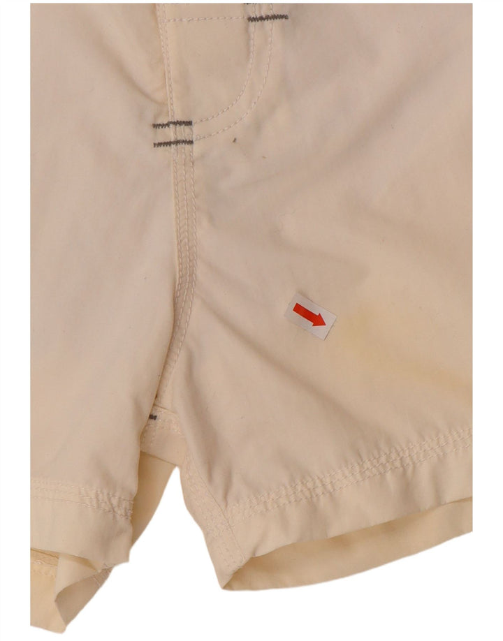 NORTH SAILS Mens Graphic Swimming Shorts Medium White Polyamide