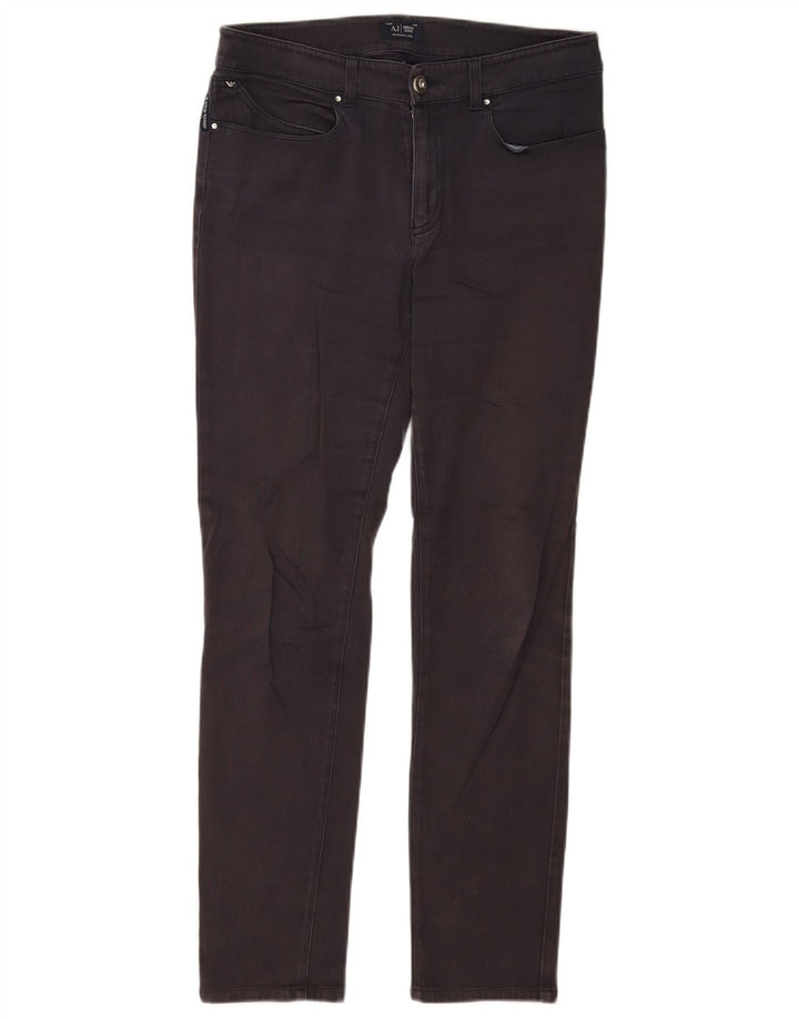 Damskie jeansy Skinny Armani W30 L29 granatowe