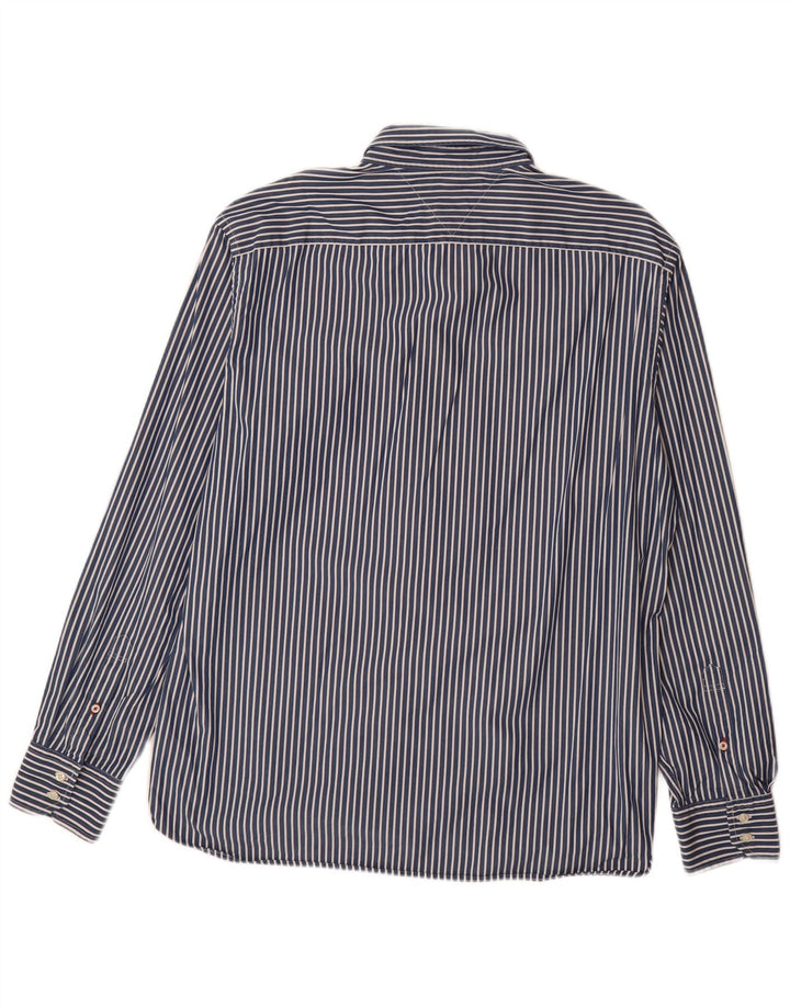Koszula męska TOMMY HILFIGER XL w granatowe paski