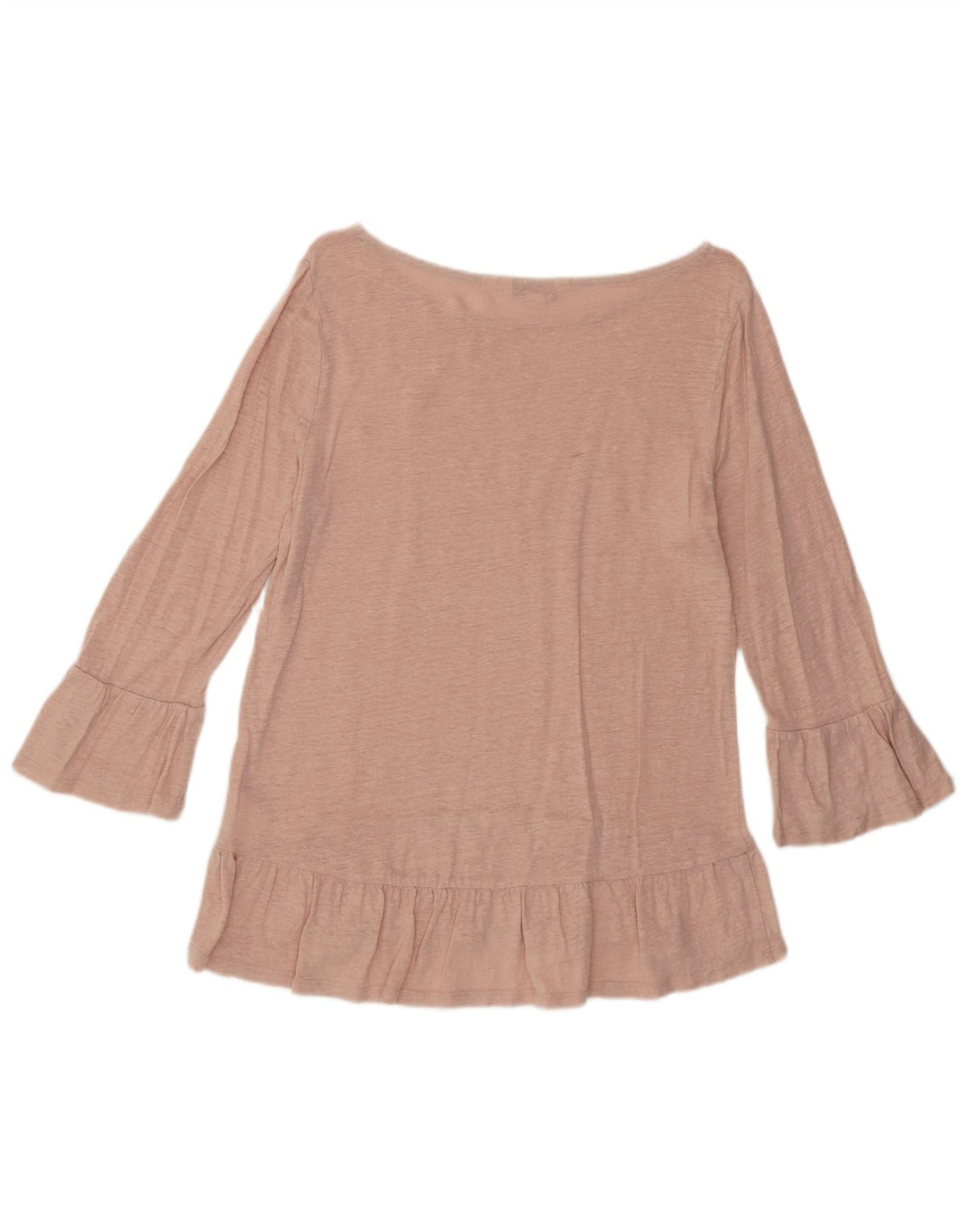 Damska bluzka z rękawem 3/4 Boden UK 8 Small Pink Linen