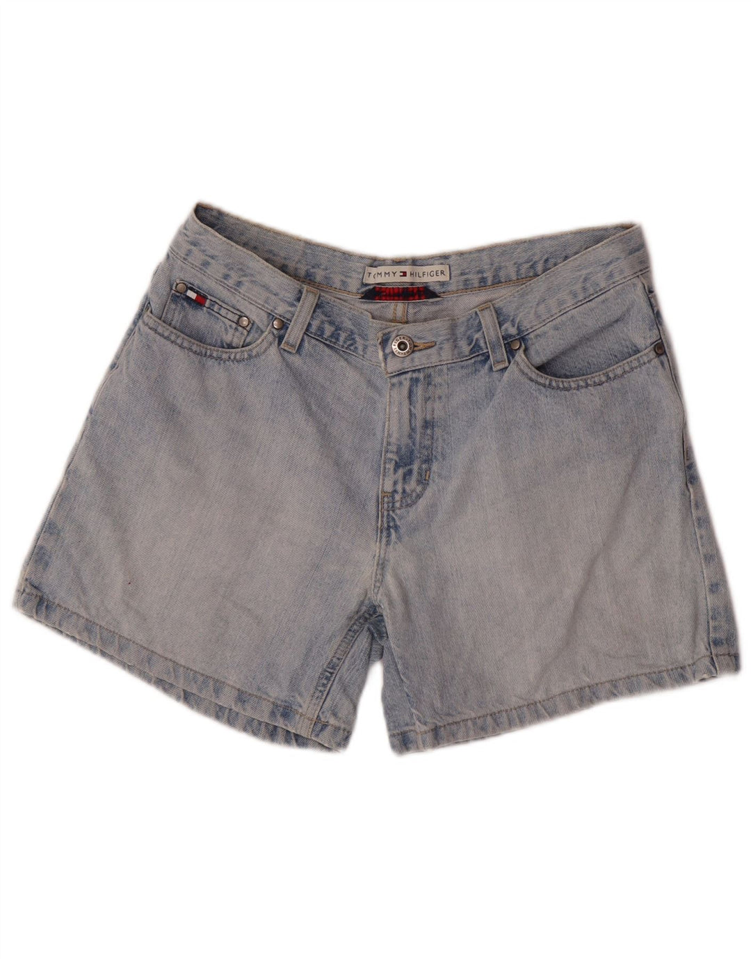 Damskie spodenki jeansowe Tommy Hilfiger W28 w kolorze średniego błękitu