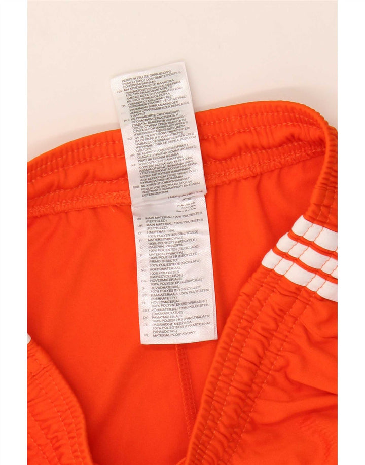 Męskie spodenki sportowe Adidas Aeroready, małe, pomarańczowe, poliestrowe