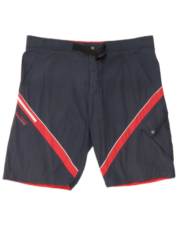 Męskie szorty cargo Timberland Graphic XL W40, bawełna w kolorze granatowym