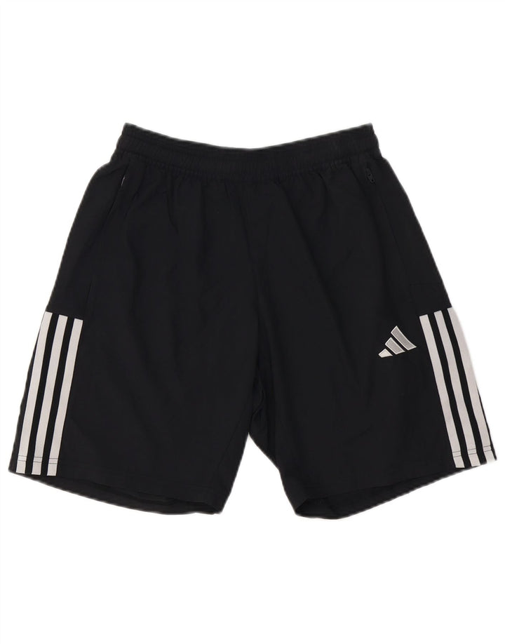 Męskie spodenki sportowe Adidas, małe, czarne, poliamidowe