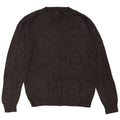 PIERRE CARDIN Męski sweter z dekoltem w kształcie litery V, średnioszary, akrylowy
