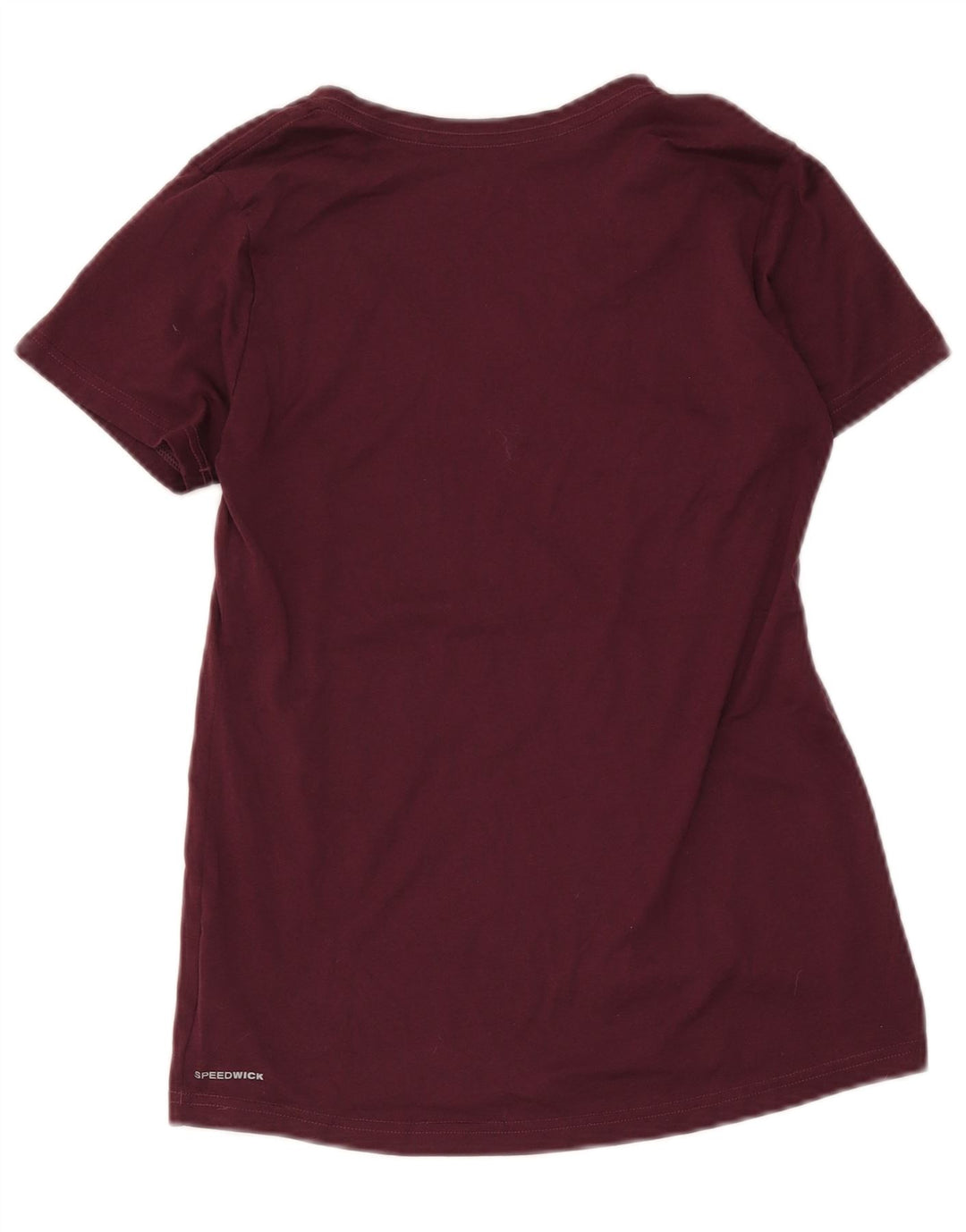 T-shirt damski Reebok Top UK 10 Small Burgundowy poliester