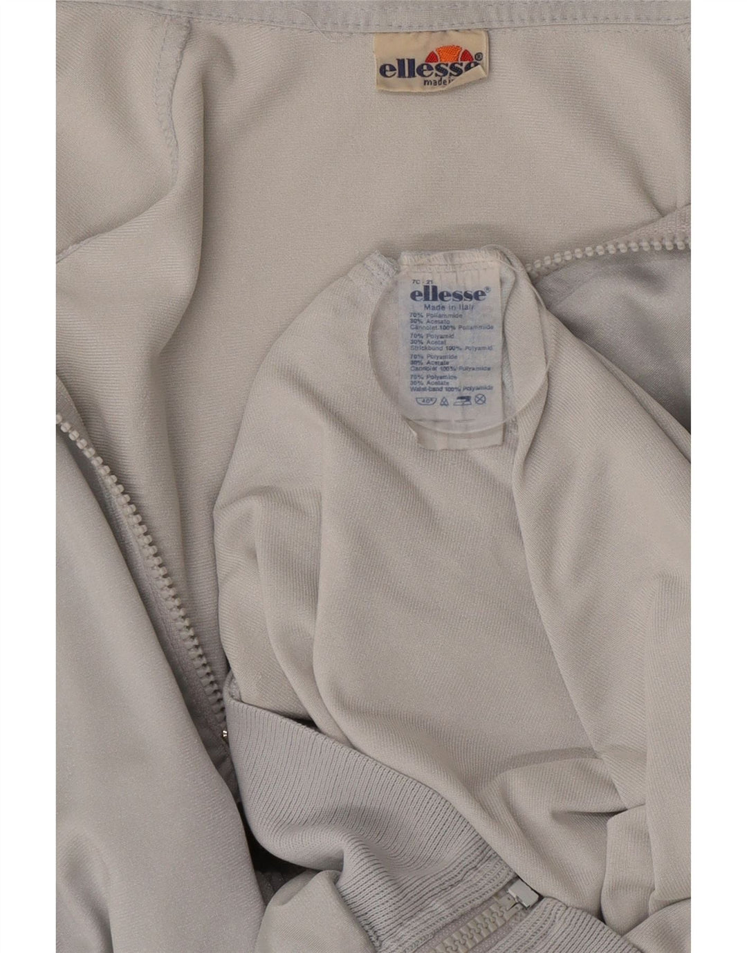 Męska kurtka dresowa Ellesse IT 54 XL, szary, kolorowy poliester