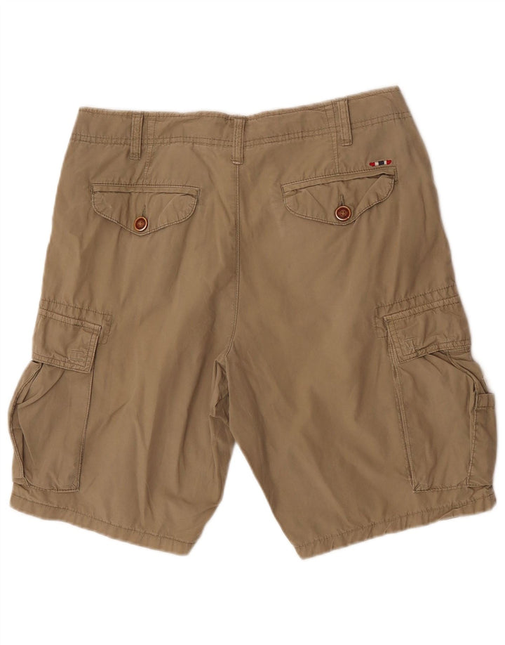Męskie szorty cargo Napapijri Geographic W30, średnia bawełna khaki