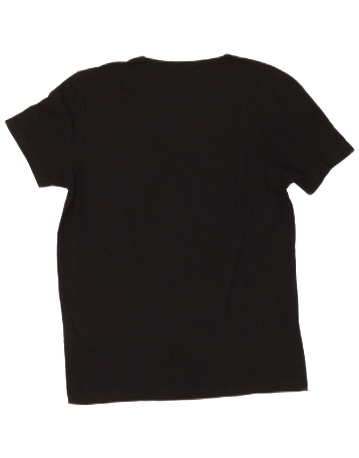 T-shirt damski Zara Top UK 14 Średni czarny