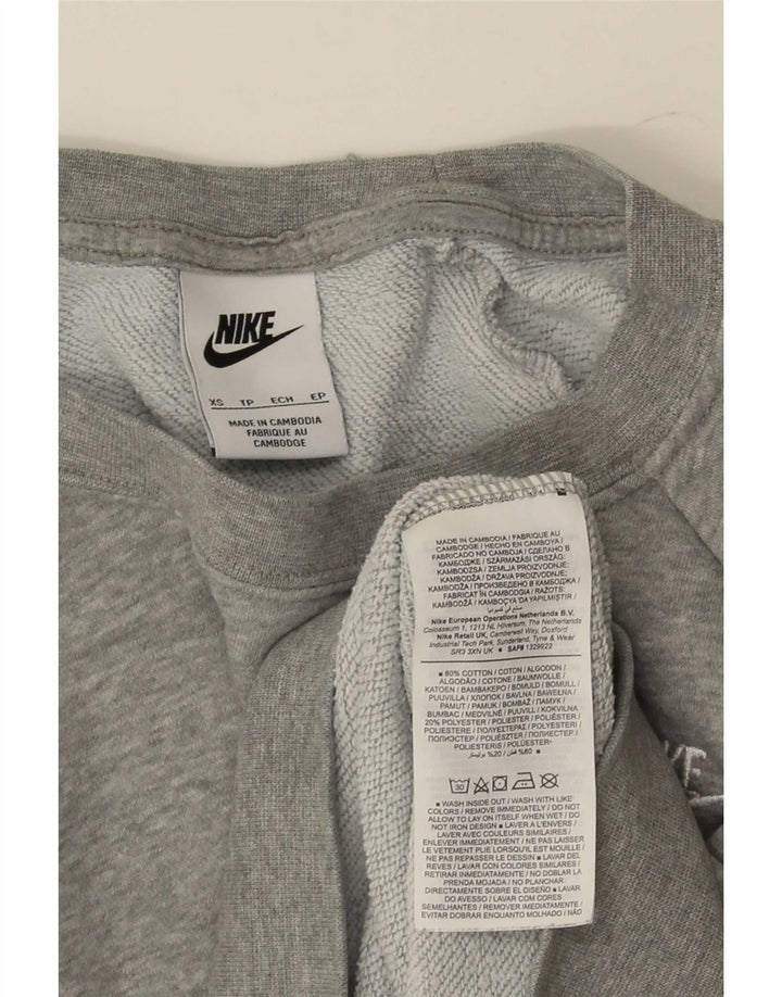 Damska bluza dresowa Nike UK 6 XS Szara bawełna