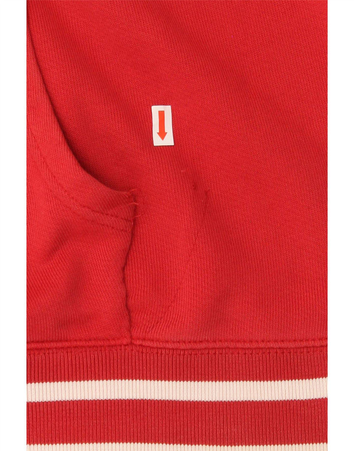 LEVI'S Mens Graphic Hoodie Jumper XL Red Vintage Levi's and Second-Hand Levi's from Messina Hembry 