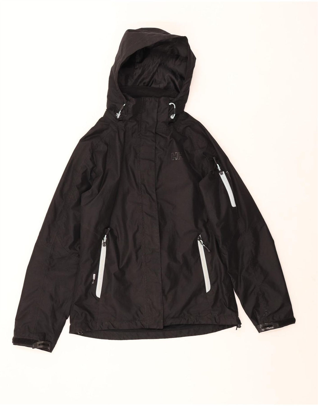 Damska kurtka wiatrówka Helly Hansen Oversized z kapturem UK 10 Small Black