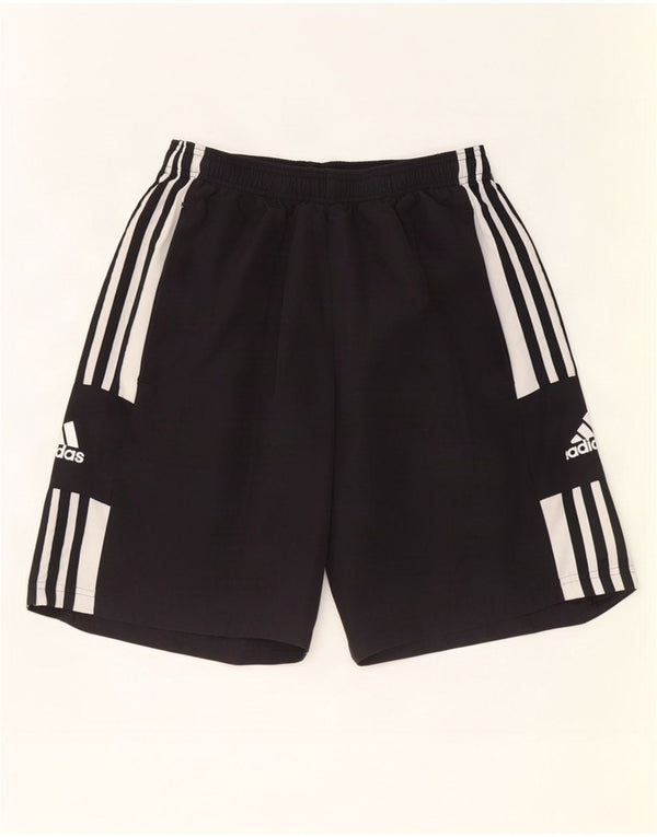 Męskie spodenki sportowe Adidas Aeroready Graphic, średni czarny poliester
