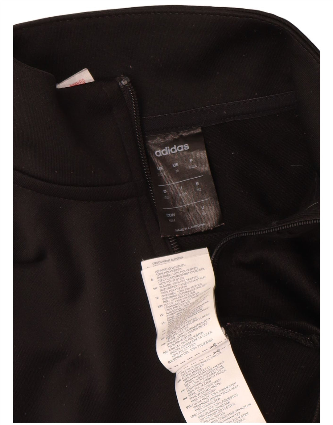 Dziewczęca bluza dresowa Adidas z grafiką, 11-12 lat, czarny poliester