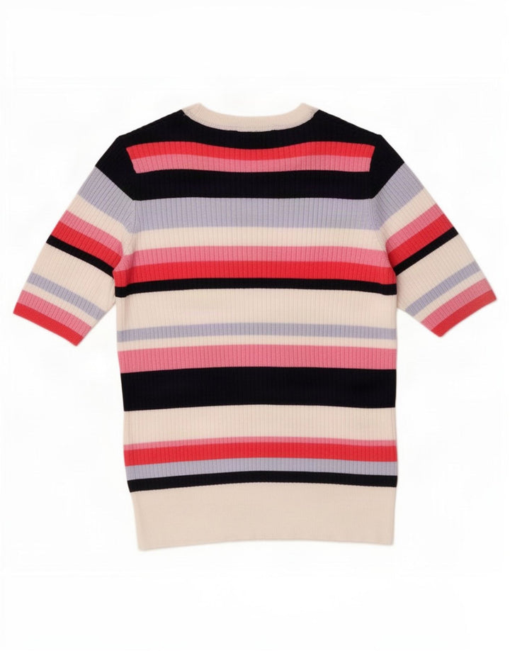 T-shirt damski Marks & Spencer UK 14, średnie, wielokolorowe paski