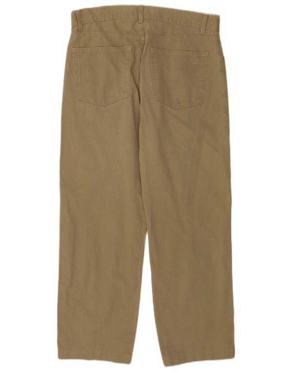 Męskie proste spodnie casual Timberland W35 L27 Beżowa bawełna