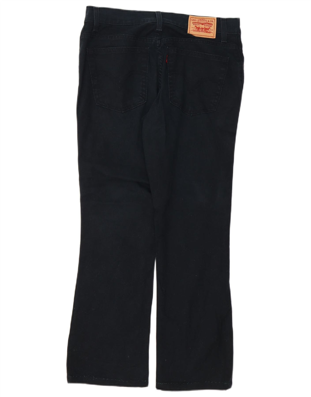 Dżinsy damskie LEVI'S 550 o swobodnym kroju Bootcut US 8 Medium W32 L28 czarne