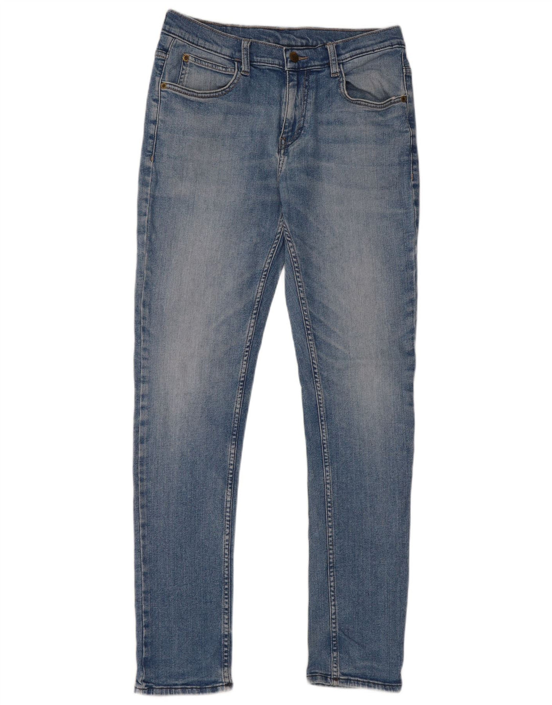 Męskie jeansy Lee Skinny W30 L30, niebieskie, bawełniane