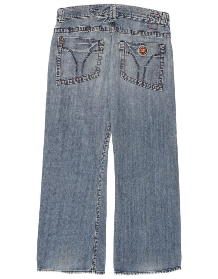 Luźne dżinsy damskie Miss Sixty Perkinks W32 L31 Niebieskie bawełniane