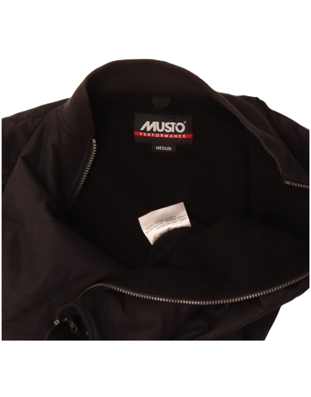 Damska pikowana kamizelka Musto UK 14, średni czarny poliester