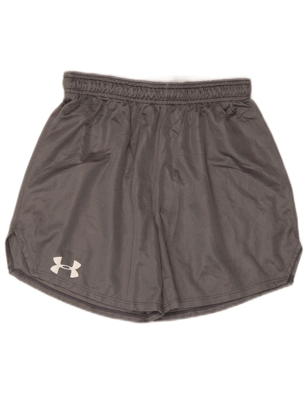 Damskie spodenki sportowe UNDER ARMOUR UK 10, małe, szare, poliestrowe