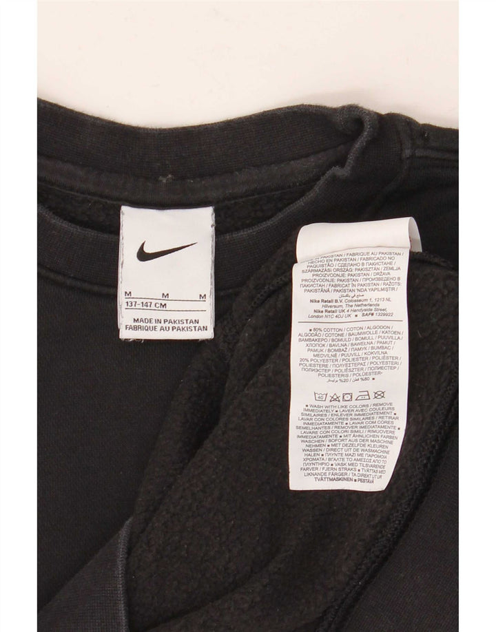 Bluza chłopięca Nike, 10-11 lat, średnia, czarna, bawełniana