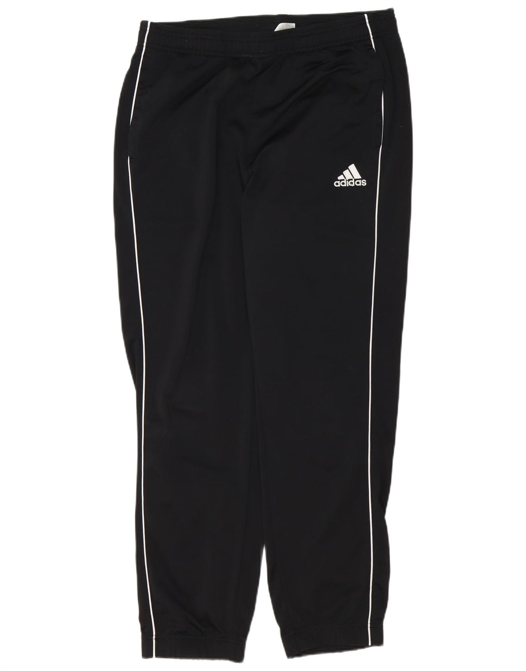 Męskie spodnie dresowe ADIDAS, duże, czarne, poliestrowe