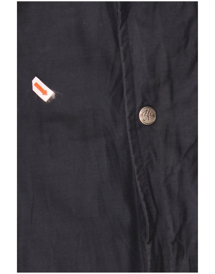 Męska kurtka wiatrówka VINTAGE UK 44 2XL Granatowa, bawełniana