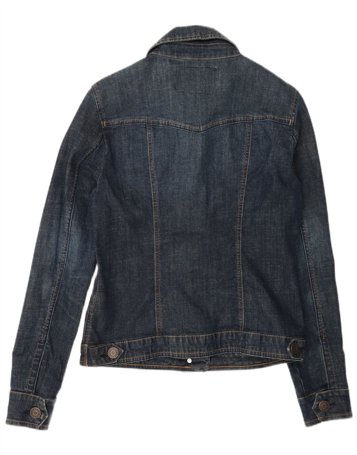 Damska kurtka jeansowa Guess UK 8, mała, granatowa, bawełniana