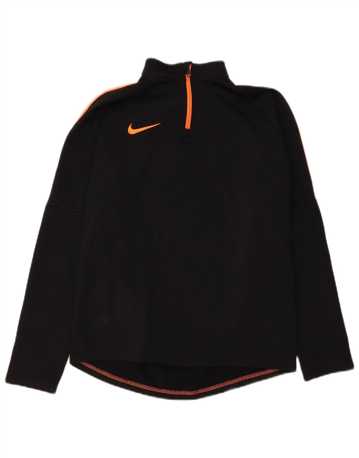 Chłopięcy dres Nike Dri Fit z pulowerem, 13-14 lat XL, czarny, blok kolorów