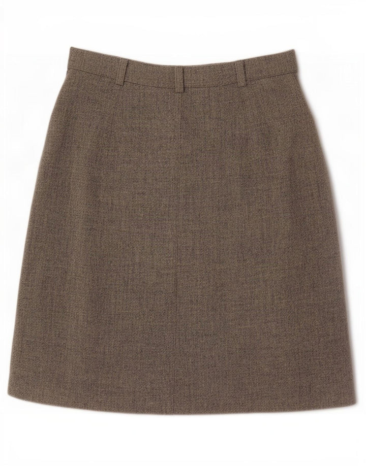 Damska spódnica w kształcie litery A New Penny UK 10 Small W26 Szara wełna