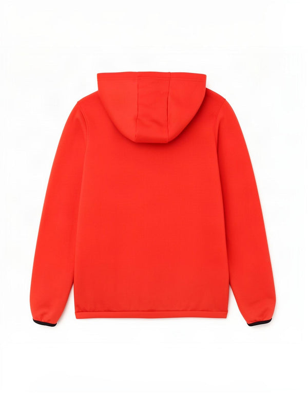 Chłopięcy sweter z kapturem Under Armour z grafiką, 13-14 lat, XL, czerwony, poliester