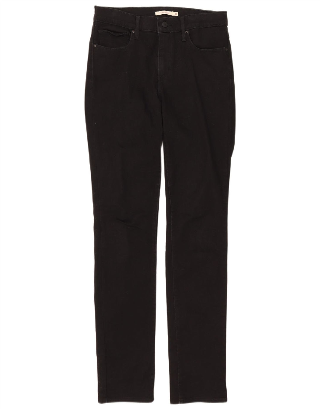 Damskie jeansy wyszczuplające Levi's W31 L34 Czarne bawełniane