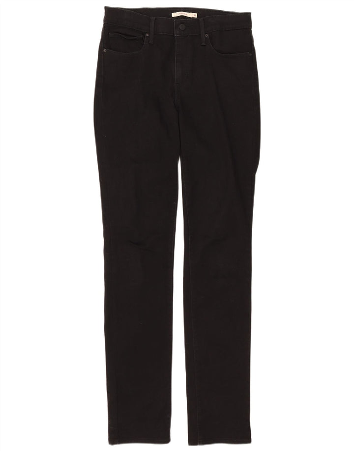 Damskie jeansy wyszczuplające Levi's W31 L34 Czarne bawełniane