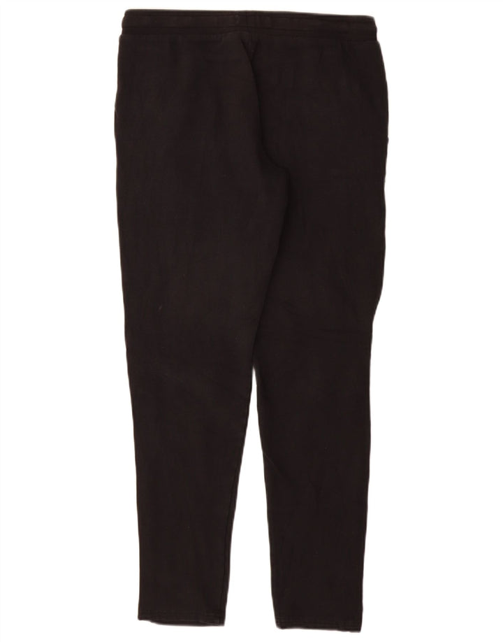 Damskie spodnie dresowe ELLESSE UK 14, duże, czarne, bawełniane