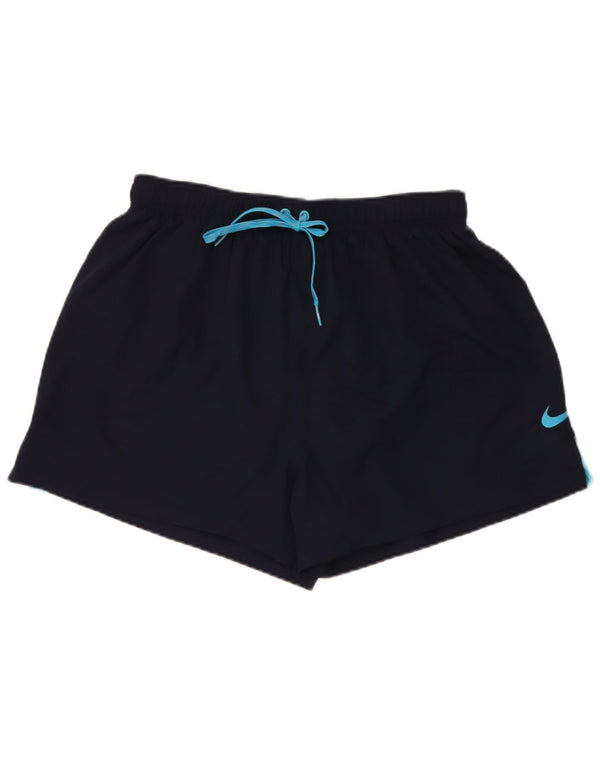 Męskie spodenki kąpielowe Nike 2XL granatowe, poliestrowe