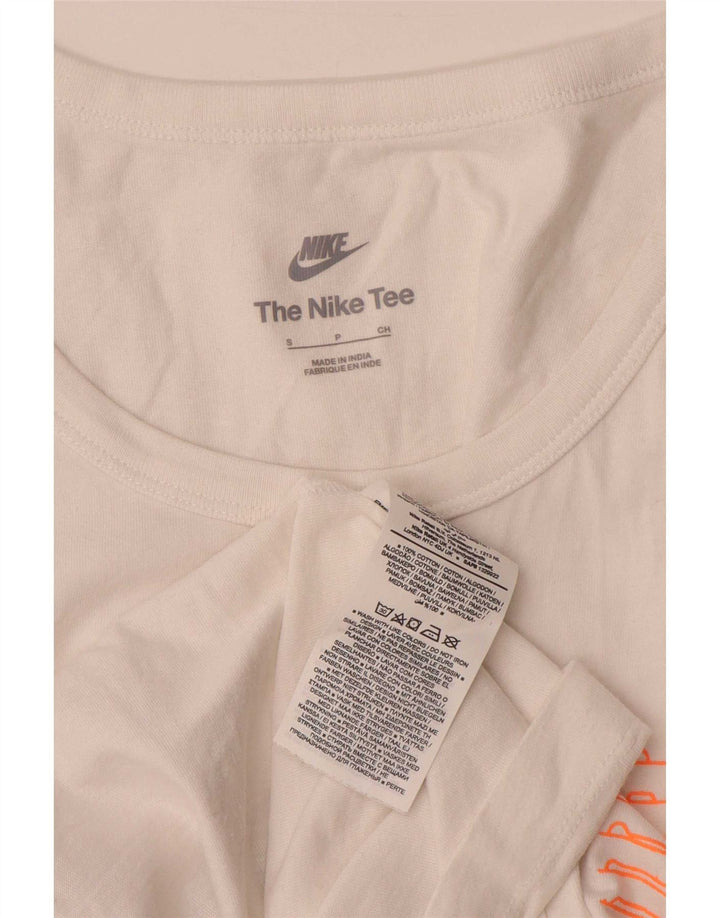 Męski T-shirt z grafiką Fila, mały, biały, bawełniany