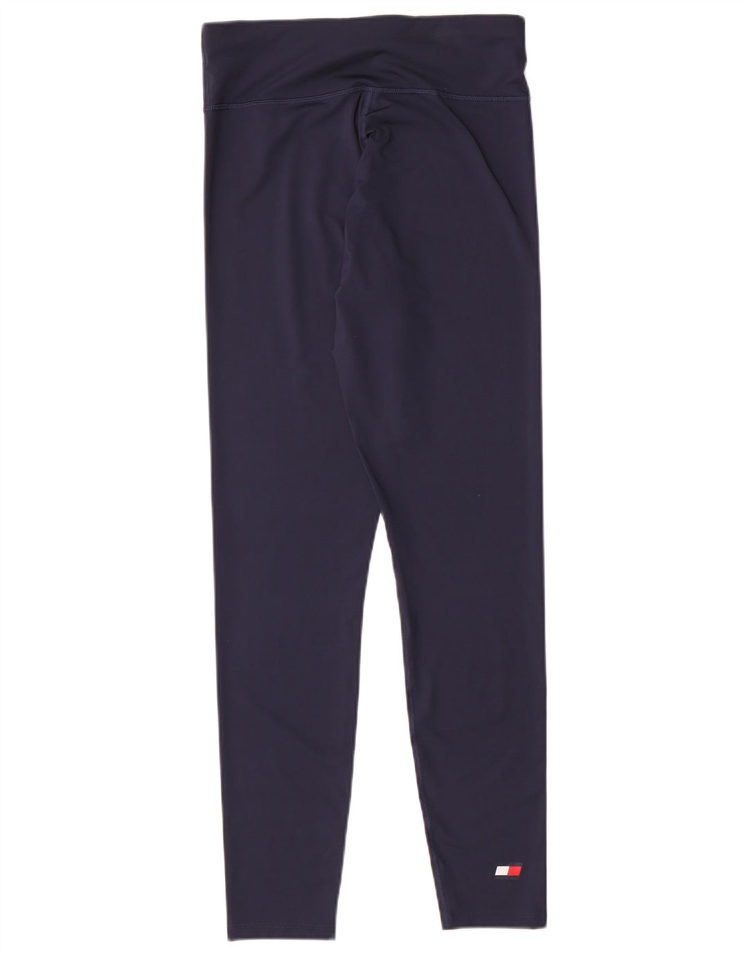 Damskie legginsy graficzne Tommy Hilfiger UK 12, średni granatowy poliester