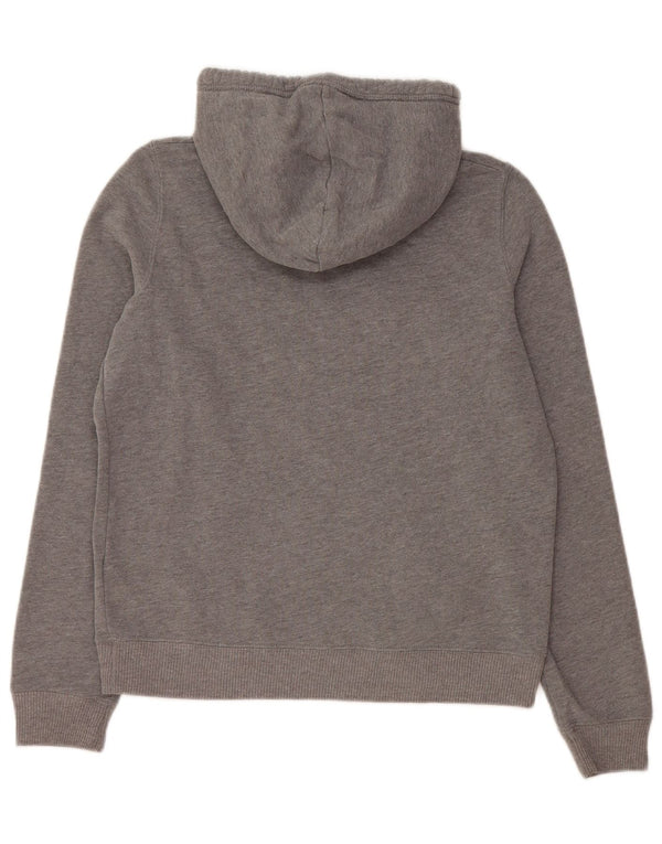 Damski sweter z kapturem HOLLISTER UK 10 Small, szary, bawełniany
