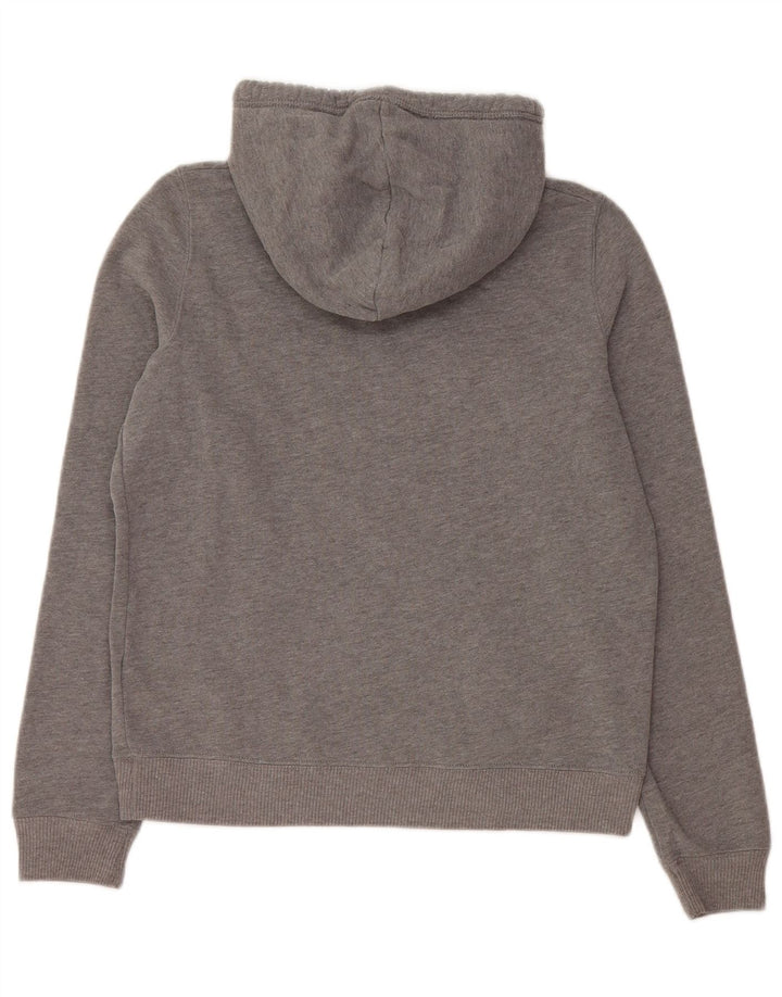 Damski sweter z kapturem HOLLISTER UK 10 Small, szary, bawełniany