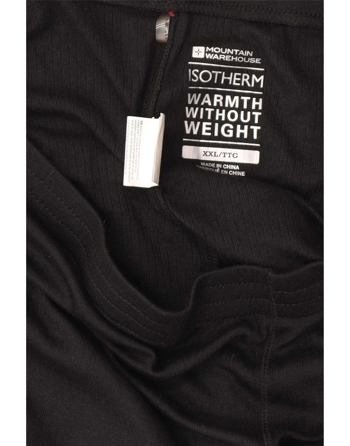 Legginsy damskie Mountain Warehouse UK 20 2XL, czarny poliester