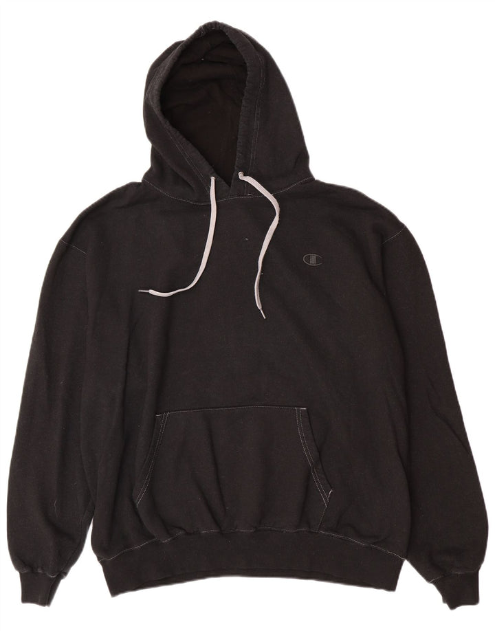 Męski sweter z kapturem Champion XL w kolorze czarnym