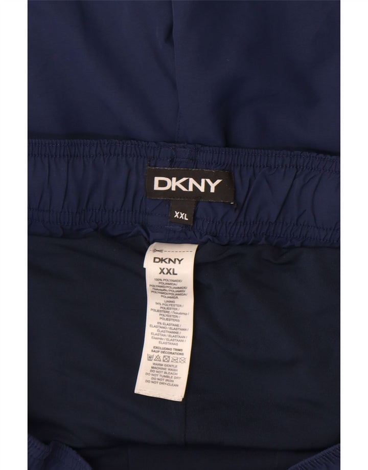 Męskie spodenki kąpielowe Dkny Graphic 2XL Granatowy poliamid