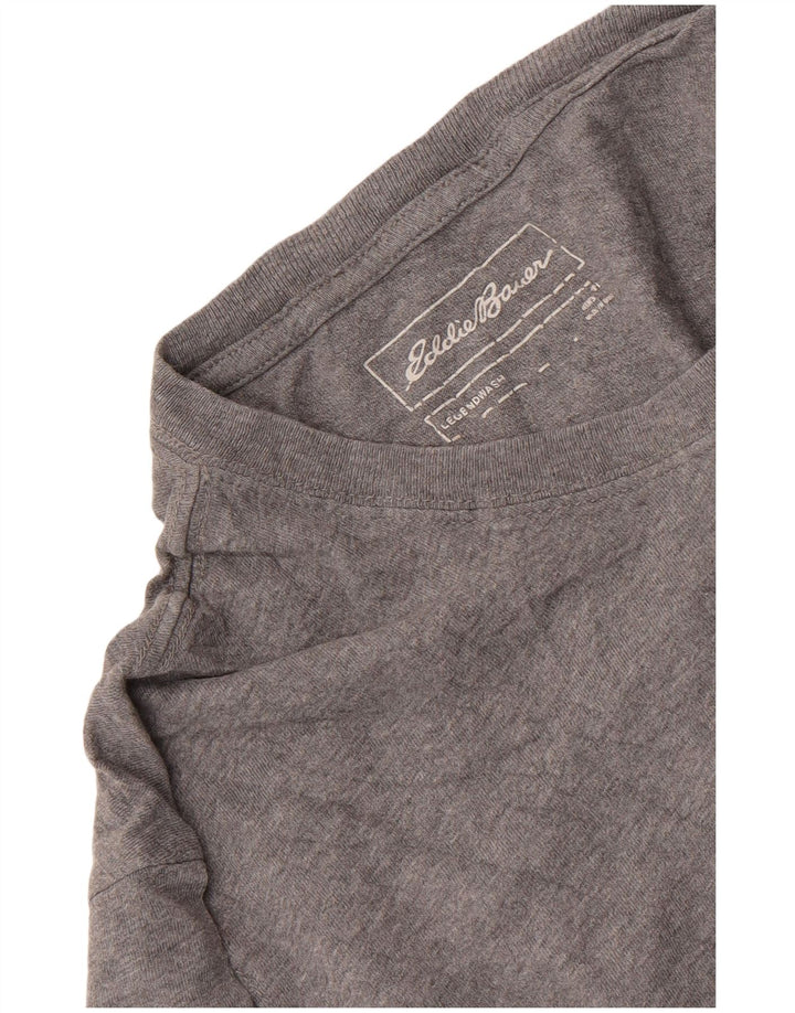 T-shirt męski Eddie Bauer, duży, szary